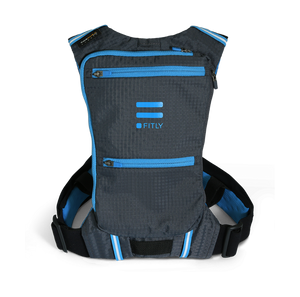 Fitly running innovative pack front blue